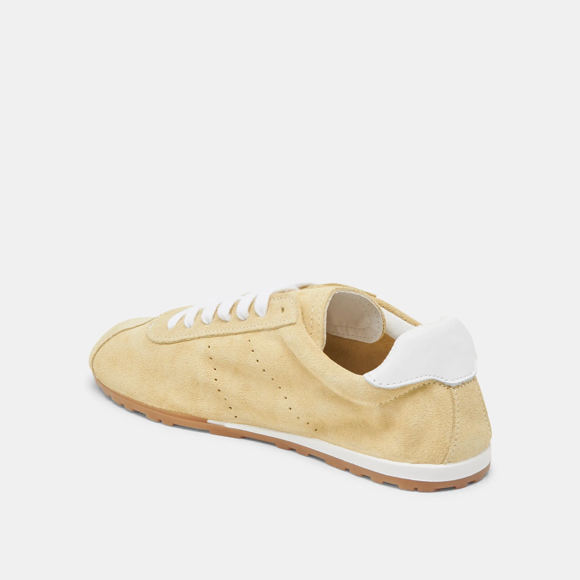 SERINA SNEAKERS SUÈDE JAUNE