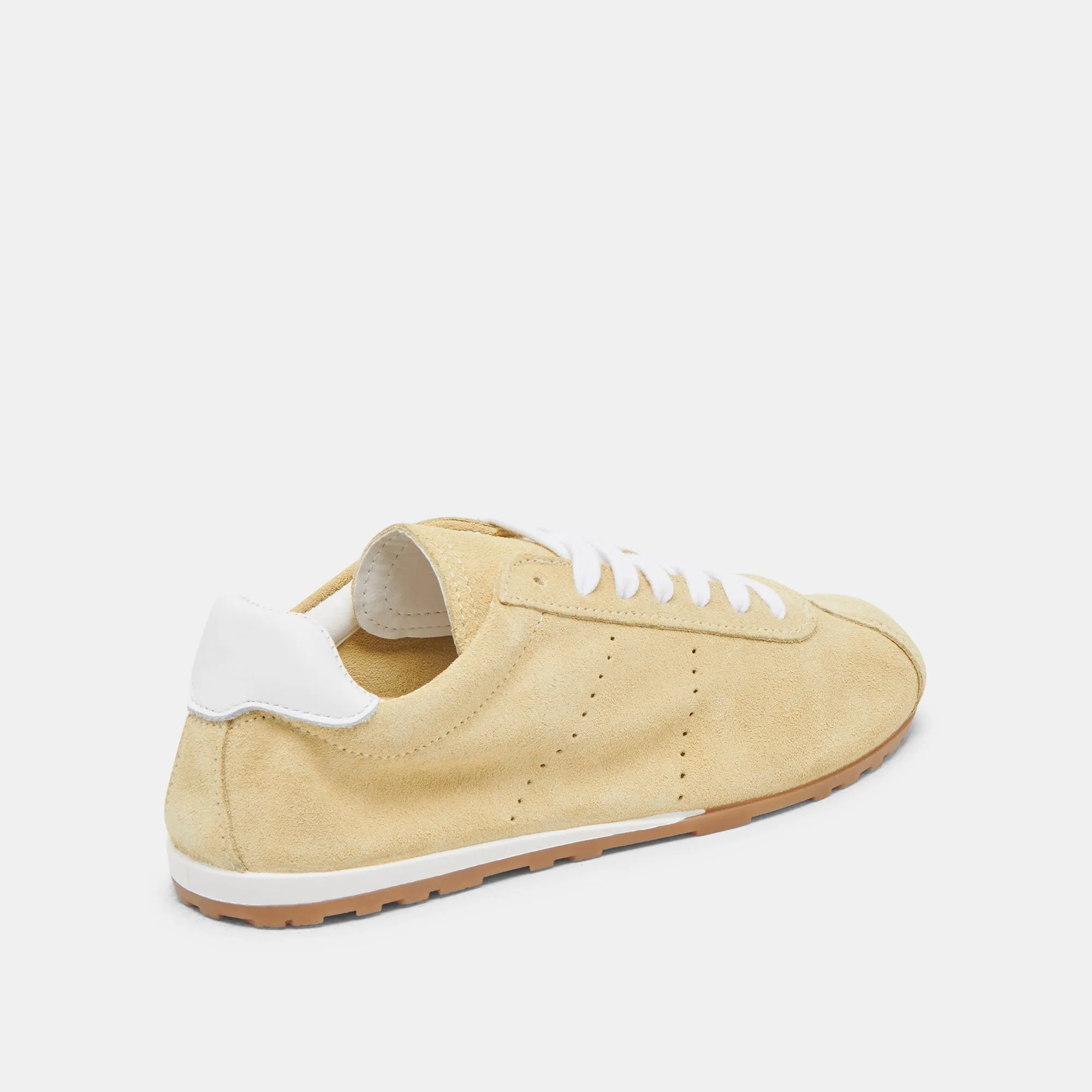 SERINA SNEAKERS SUÈDE JAUNE