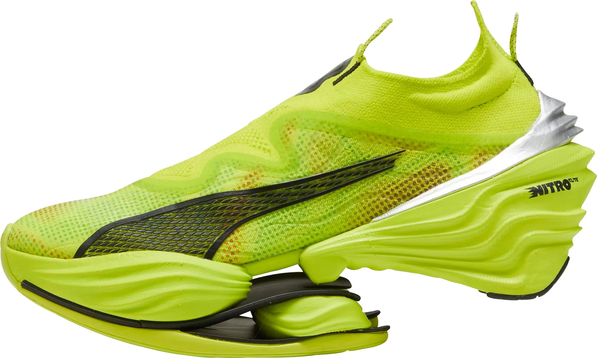 Chaussures de course Puma Fast-RB Nitro Elite pour homme - Vert