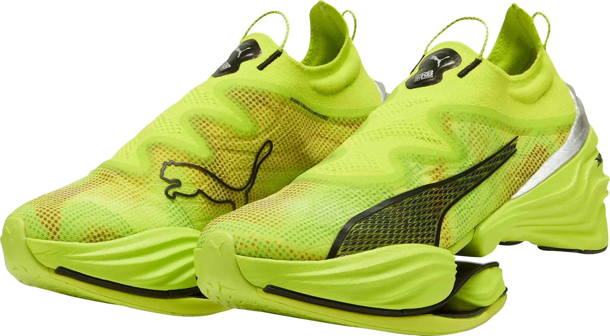 Chaussures de course Puma Fast-RB Nitro Elite pour homme - Vert