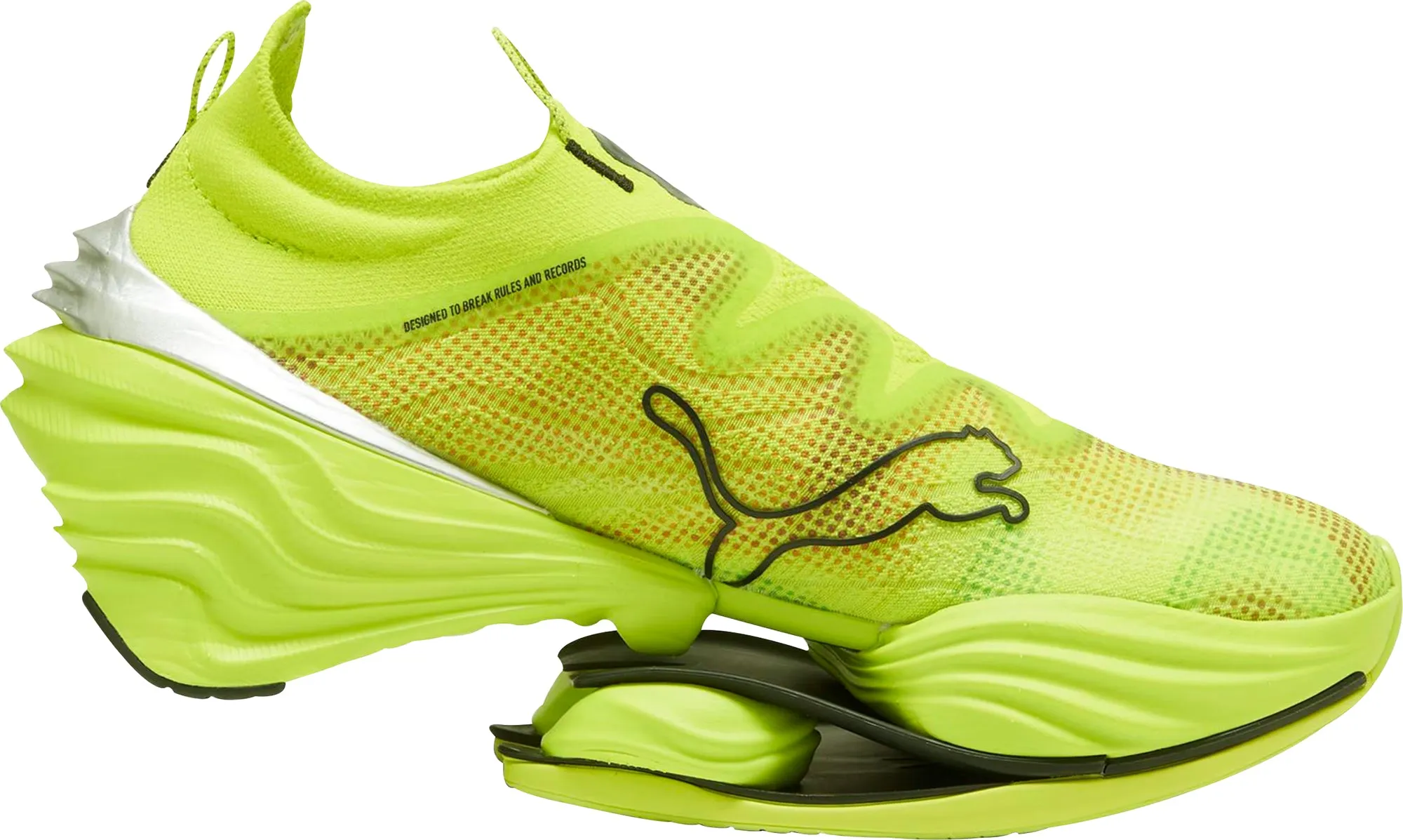 Chaussures de course Puma Fast-RB Nitro Elite pour homme - Vert