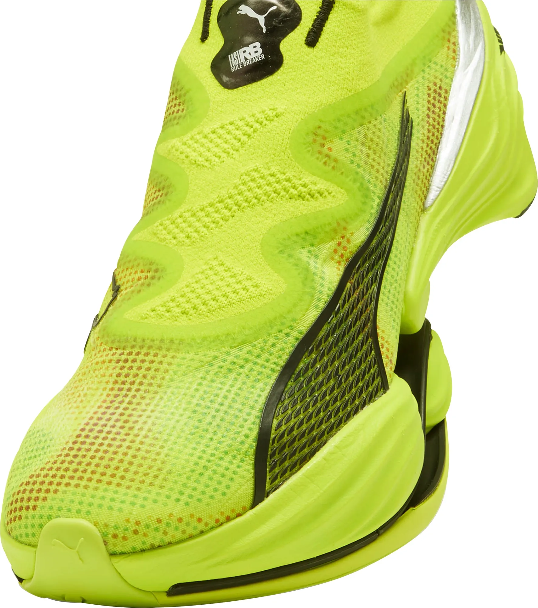 Chaussures de course Puma Fast-RB Nitro Elite pour homme - Vert