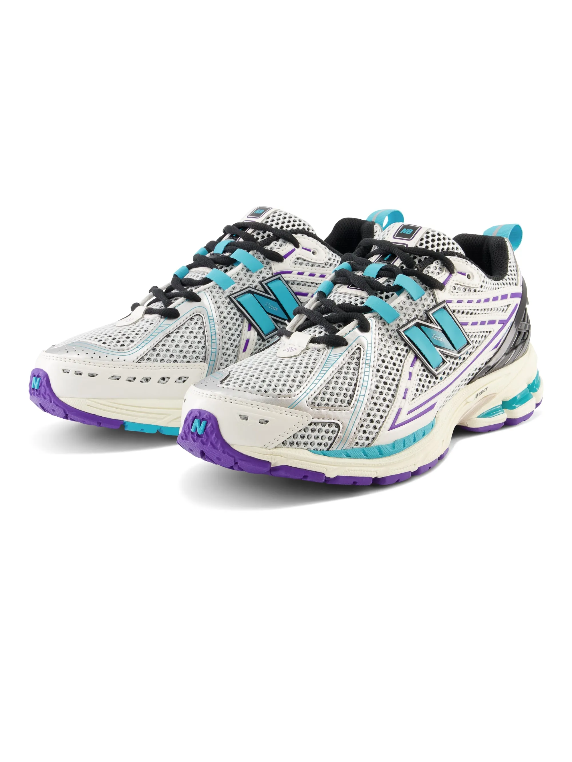 Baskets Retrò Running 1906R Unisexe Blanc/Eau