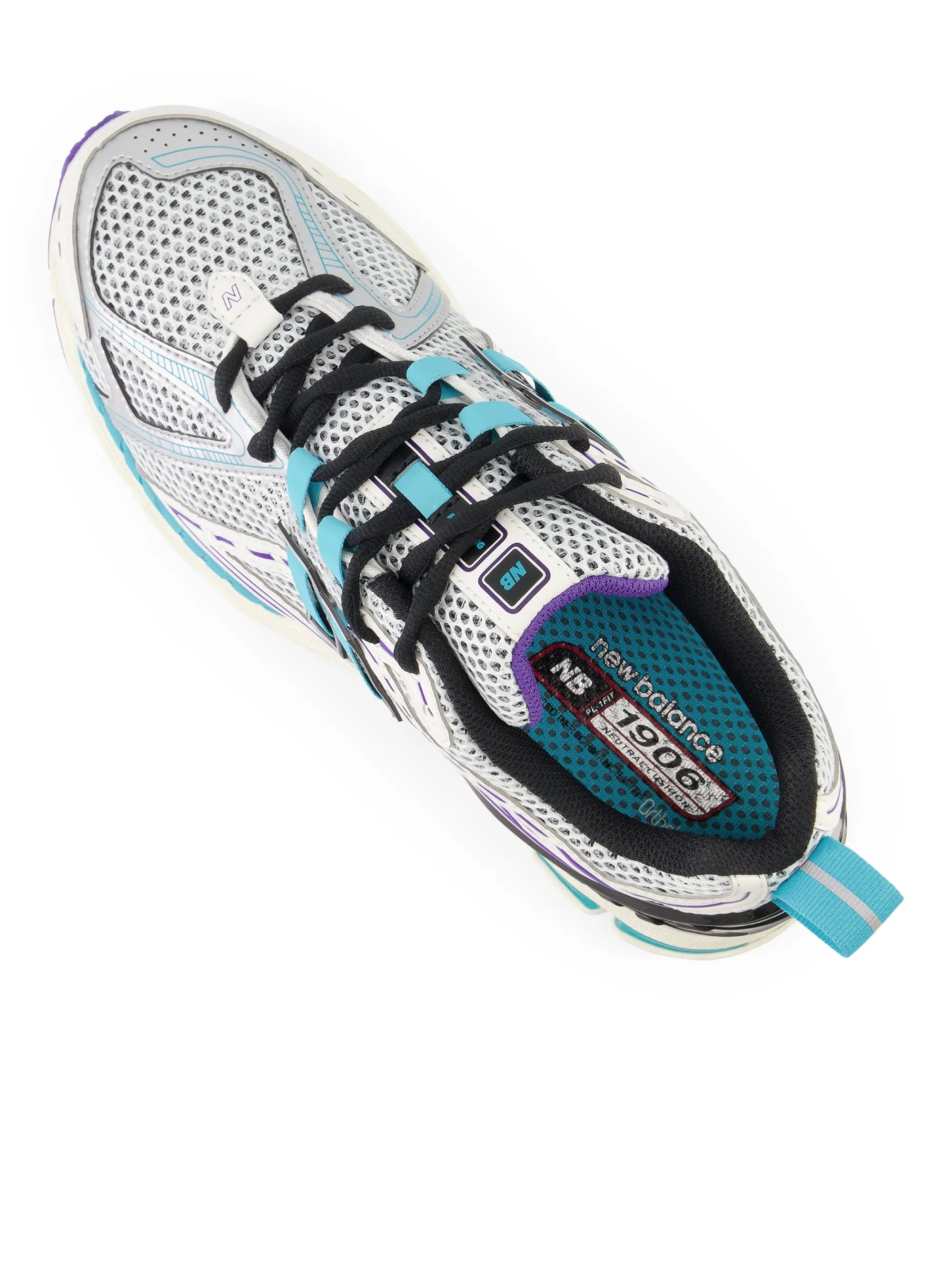 Baskets Retrò Running 1906R Unisexe Blanc/Eau