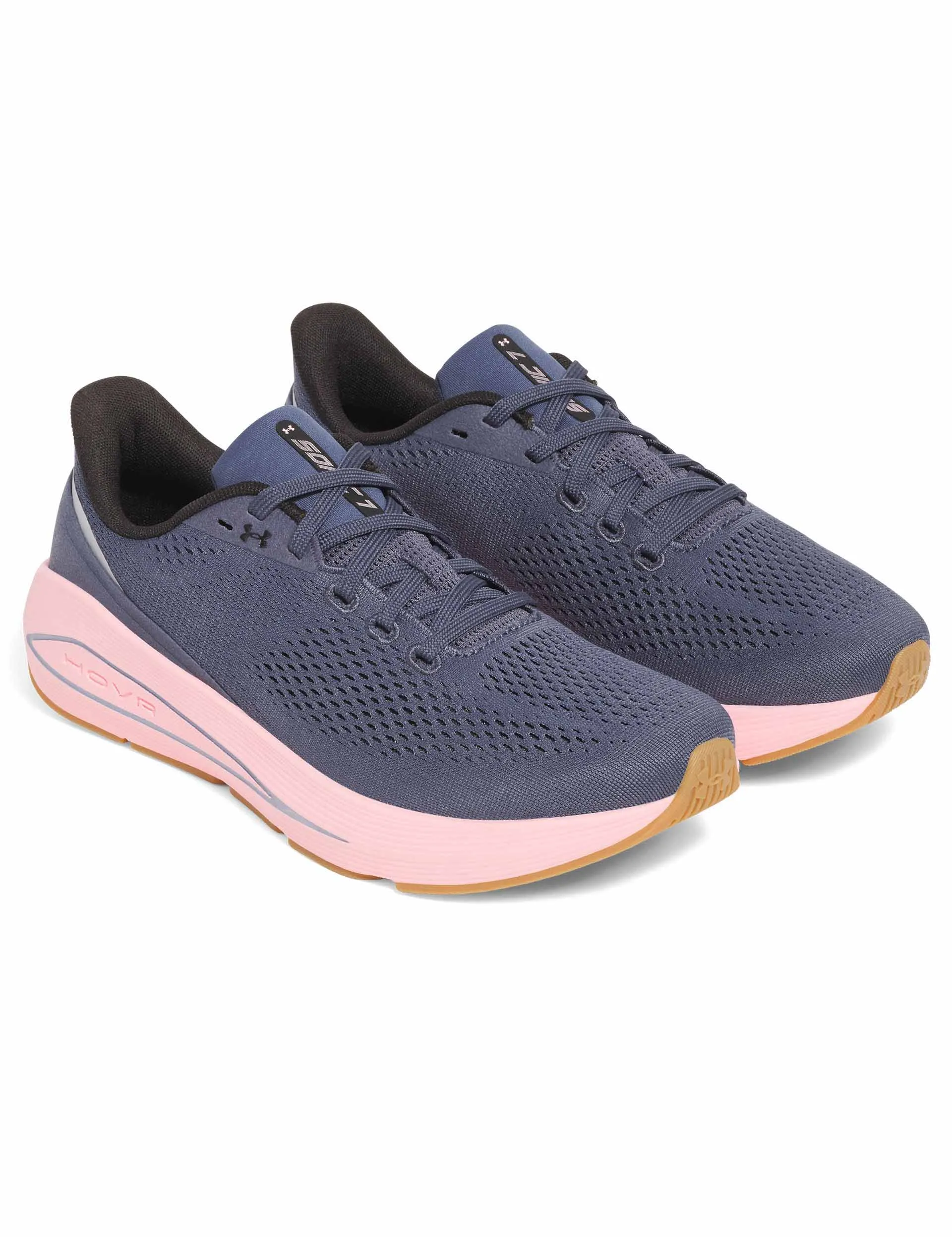 Chaussures de course Sonic 7 - Gris Averse/Rose Prime/Noir