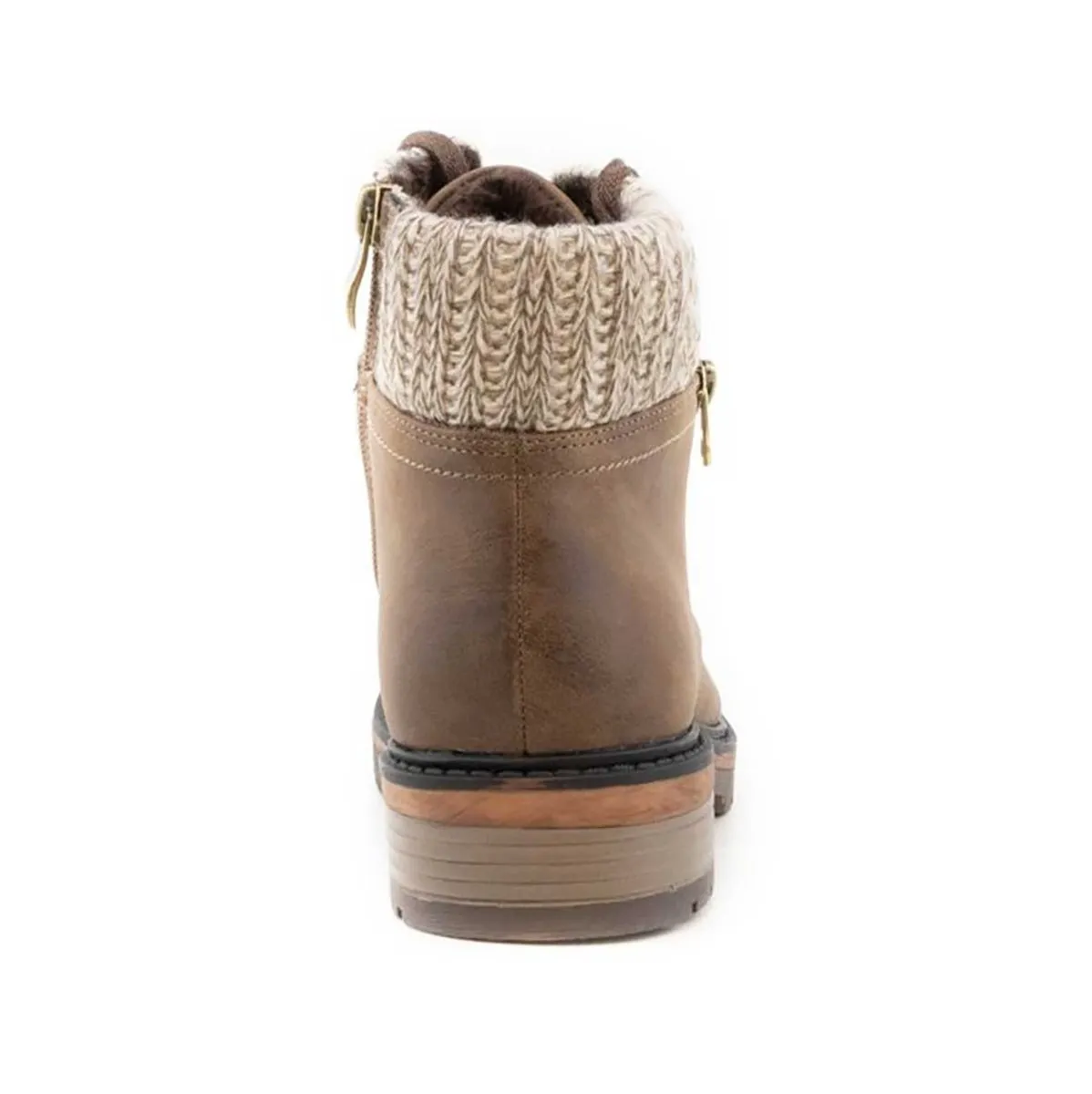 Chauffe-orteils Wanderlust pour Femmes Amy Marron Foncé Imperméable