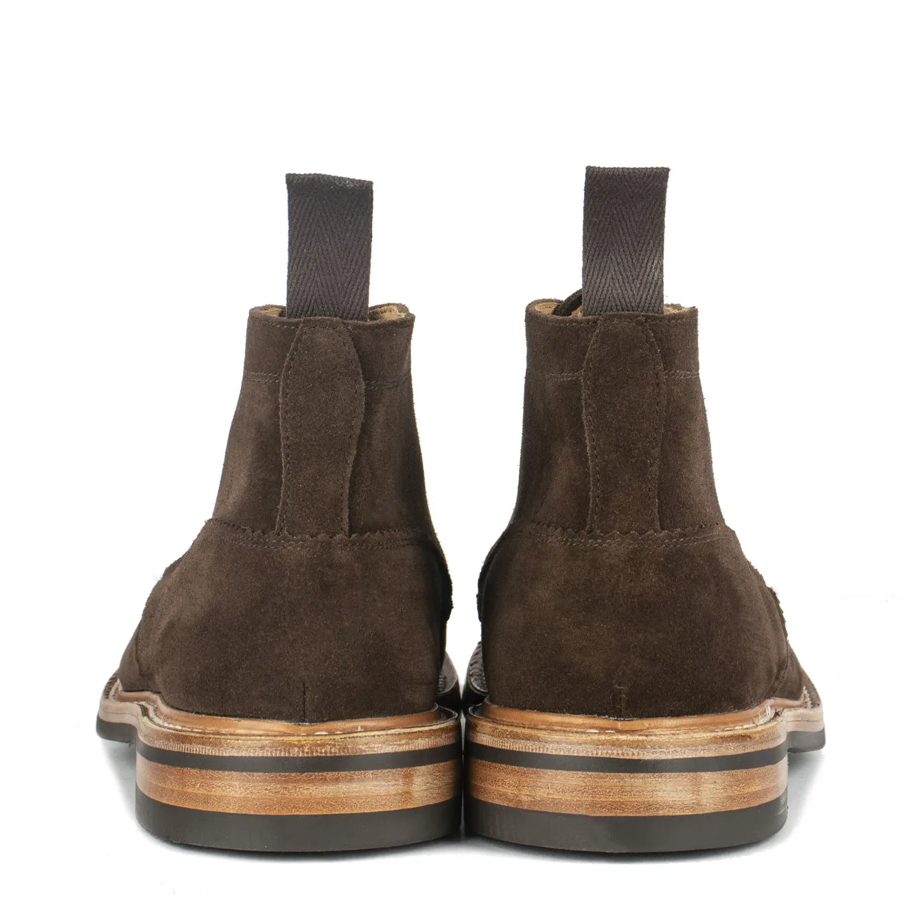 Bottes Chukka Evedon de Trickers en daim Repello Café