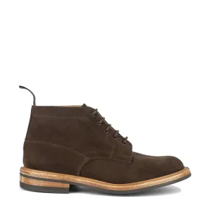 Bottes Chukka Evedon de Trickers en daim Repello Café