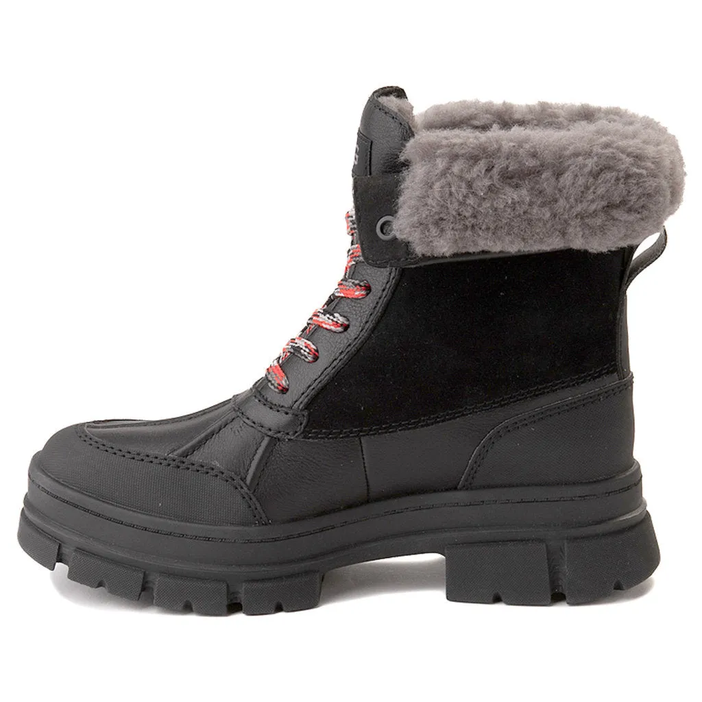 Bottes d'hiver imperméables en cuir pour femmes Ugg Ashton Addie