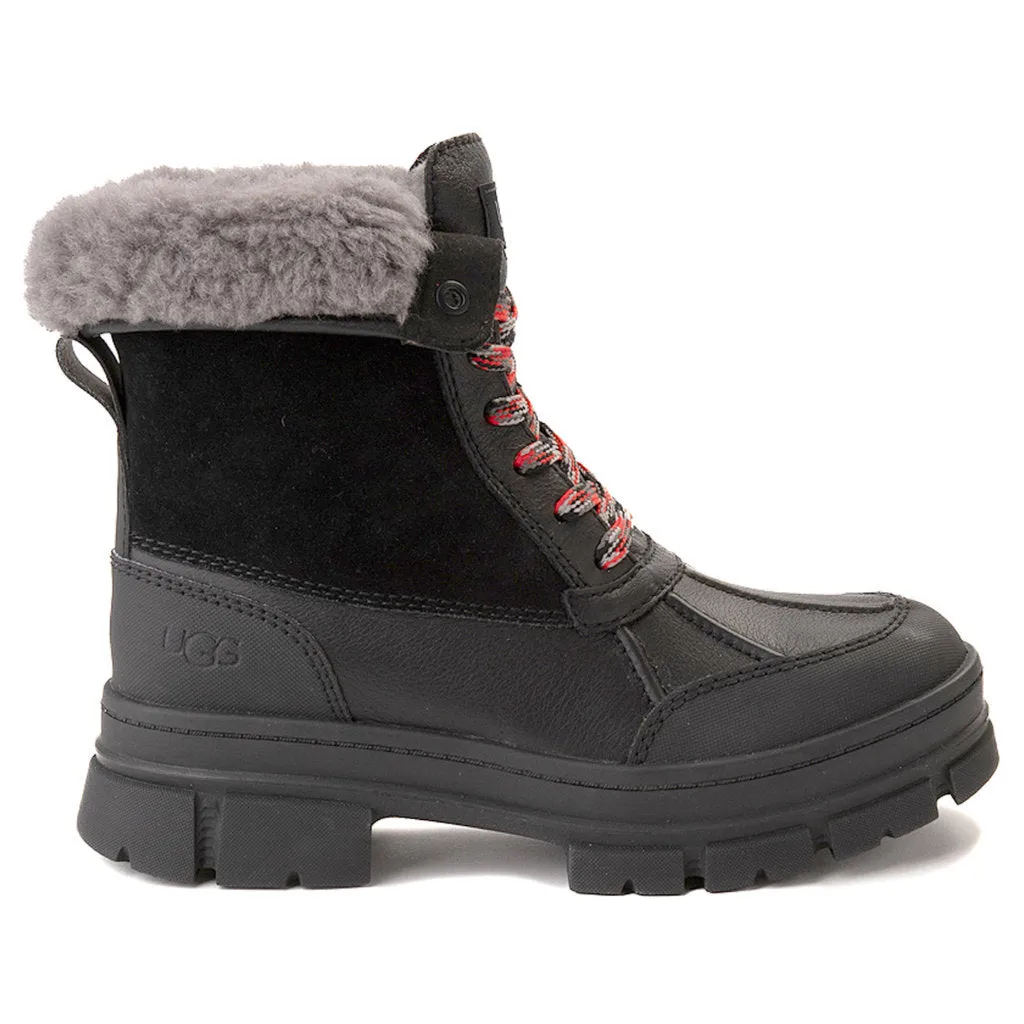 Bottes d'hiver imperméables en cuir pour femmes Ugg Ashton Addie