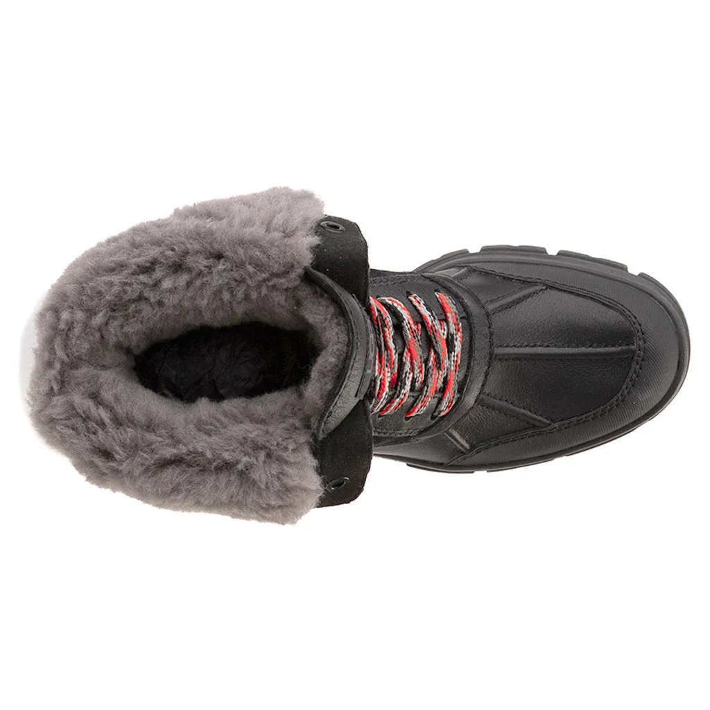 Bottes d'hiver imperméables en cuir pour femmes Ugg Ashton Addie