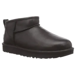 Bottes d'hiver pour femmes Ugg Classic Ultra Mini en cuir