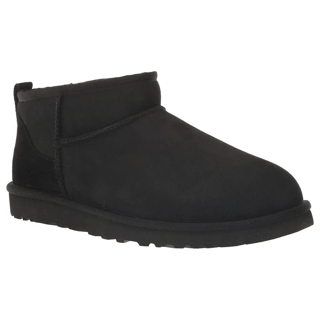 Bottes d'hiver pour hommes Ugg Classic Ultra Mini en daim