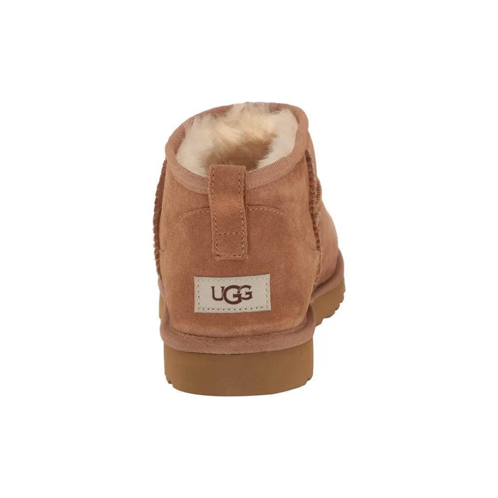 Bottes d'hiver pour hommes Ugg Classic Ultra Mini en daim