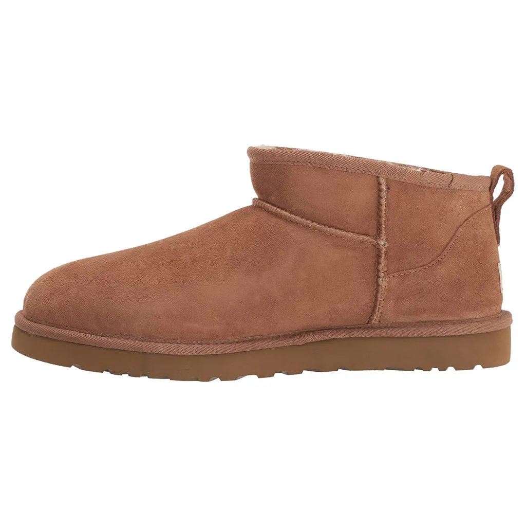 Bottes d'hiver pour hommes Ugg Classic Ultra Mini en daim