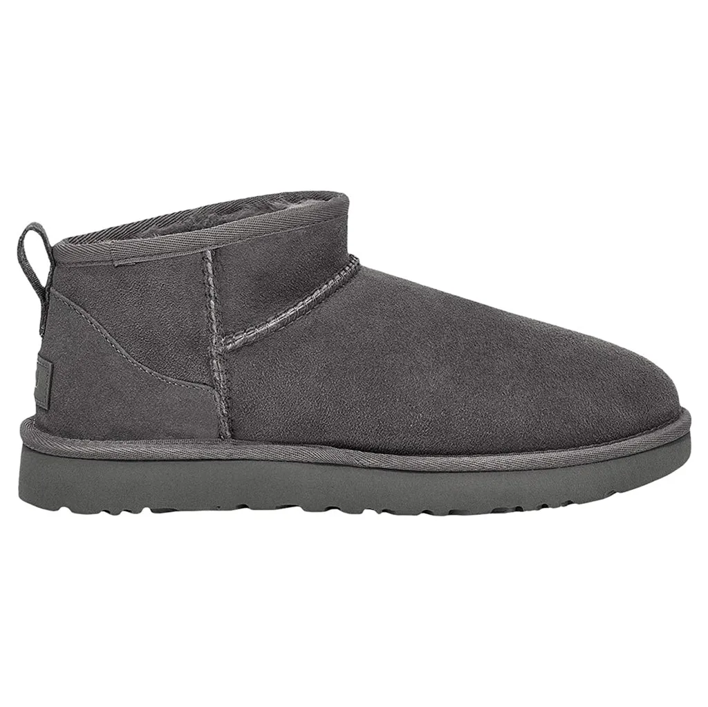 Bottes d'hiver pour femmes Ugg Classic Ultra Mini en daim