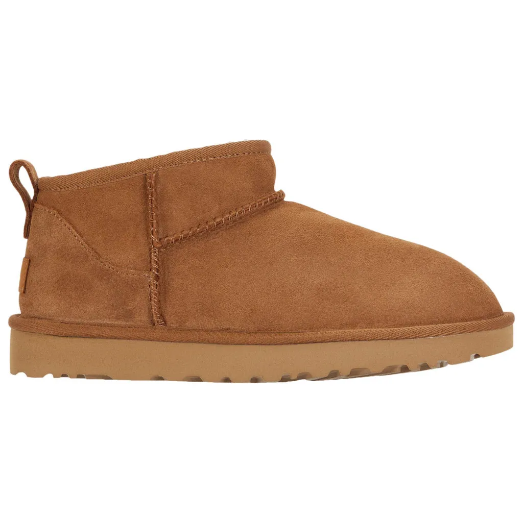 Bottes d'hiver pour femmes Ugg Classic Ultra Mini en daim
