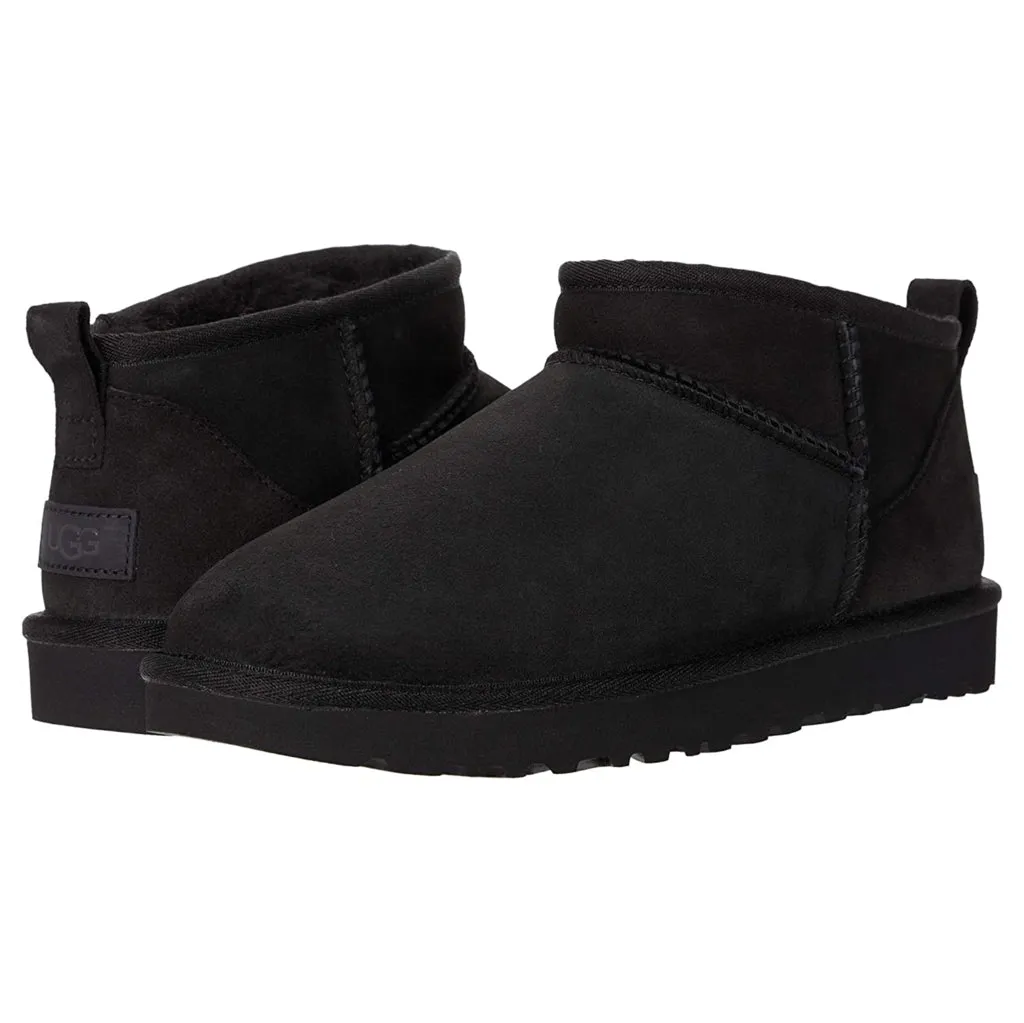 Bottes d'hiver pour femmes Ugg Classic Ultra Mini en daim