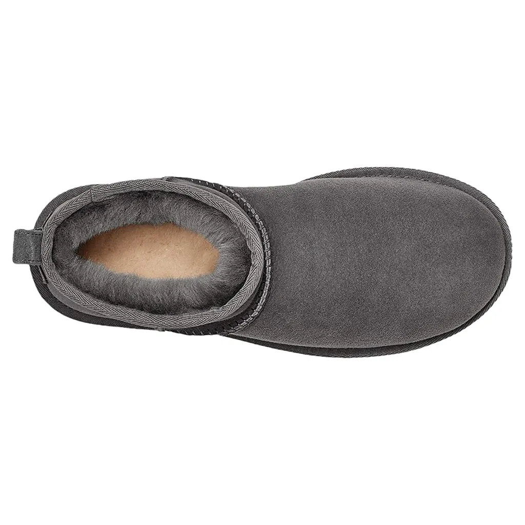 Bottes d'hiver pour femmes Ugg Classic Ultra Mini en daim