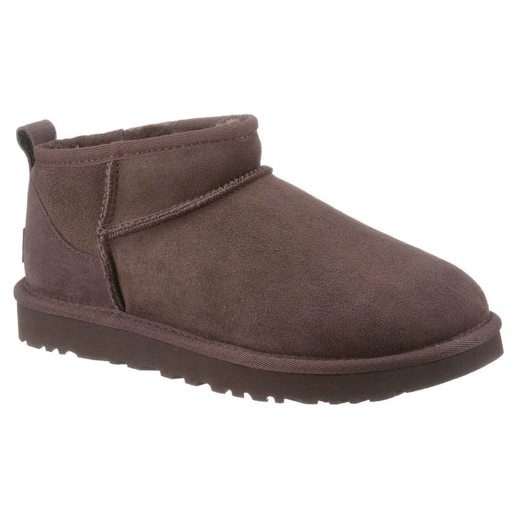 Bottes d'hiver pour femmes Ugg Classic Ultra Mini en daim