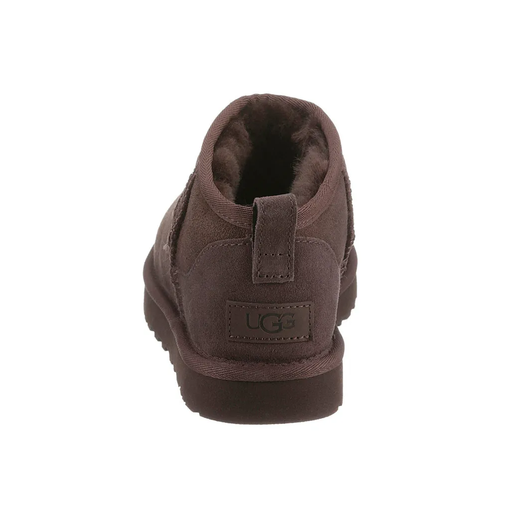 Bottes d'hiver pour femmes Ugg Classic Ultra Mini en daim
