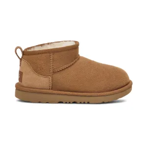 UGG Classic Ultra Mini Marron pour Fille