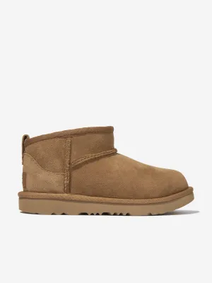 UGG Kids Classic Ultra Mini Bottes en Marron