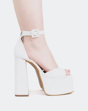Walton Cuir Blanc