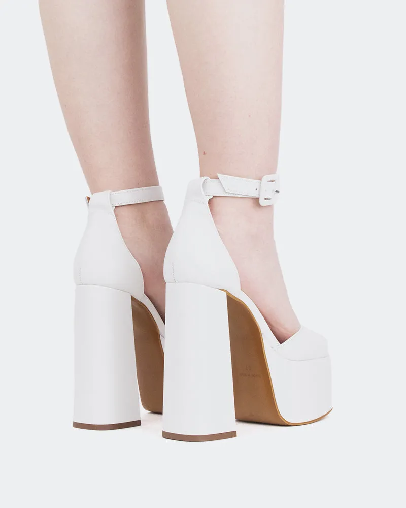 Walton Cuir Blanc