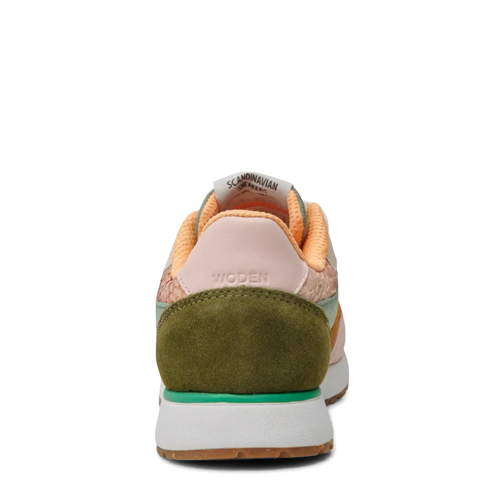 Baskets Ronja pour Femmes Woden en Algea Multi