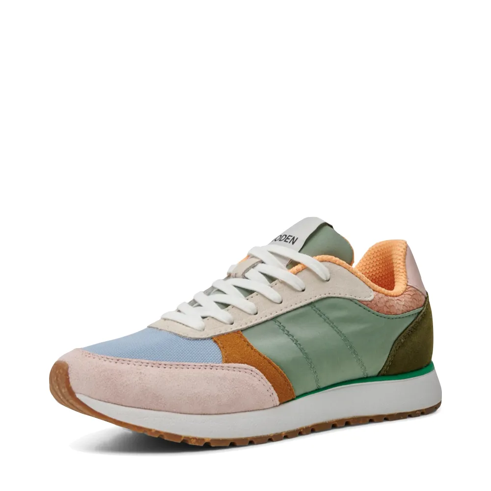 Baskets Ronja pour Femmes Woden en Algea Multi
