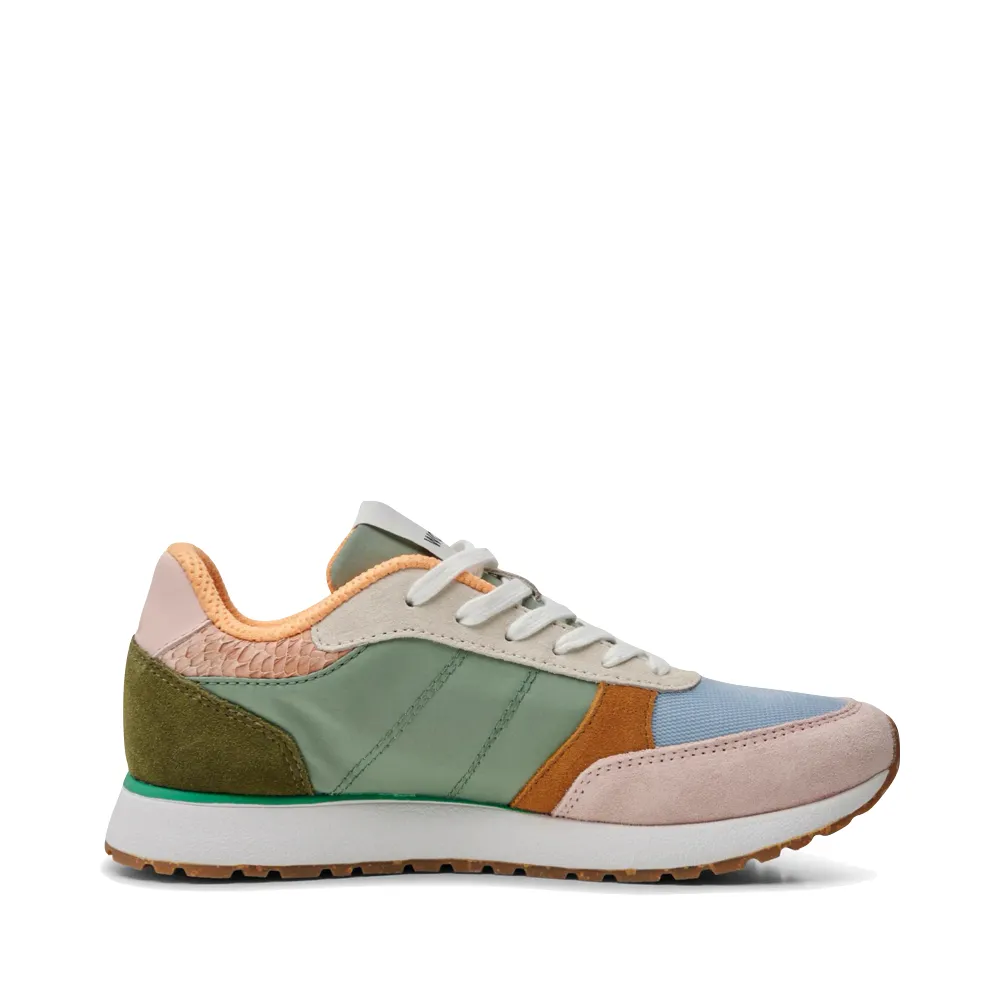Baskets Ronja pour Femme Woden en Algea Multi