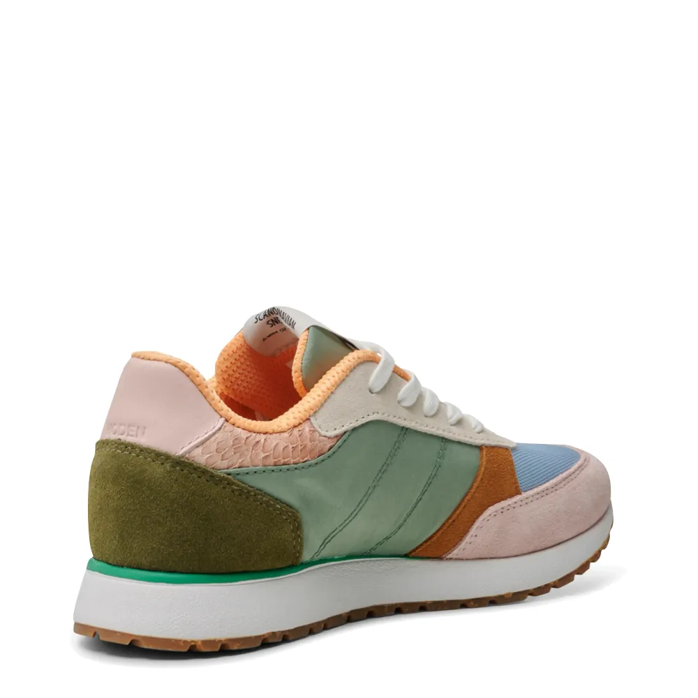 Baskets Ronja pour Femmes Woden en Algea Multi
