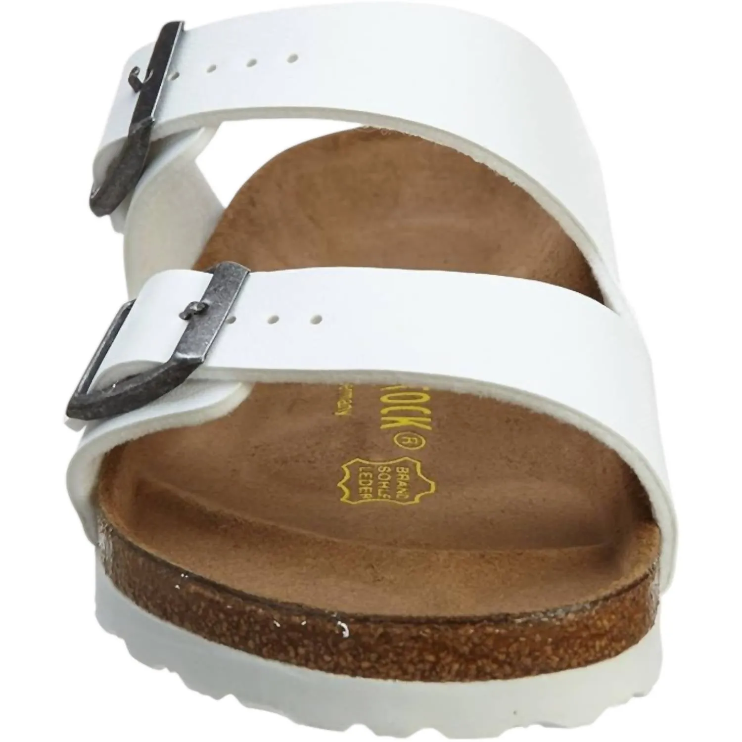 Sandales Arizona Birkoflor pour femmes en blanc