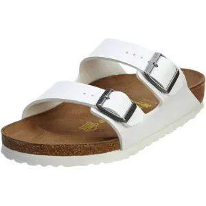 Sandales Arizona Birkoflor pour femmes en blanc