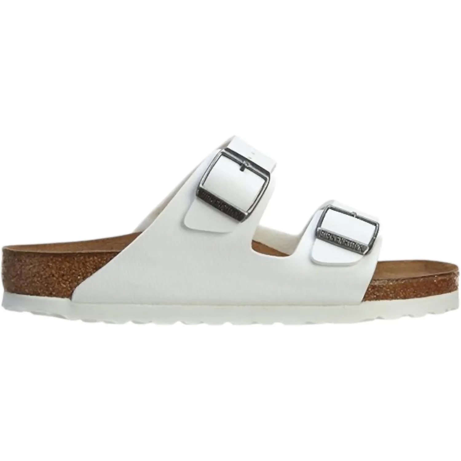 Sandales Arizona Birkoflor pour femmes en blanc