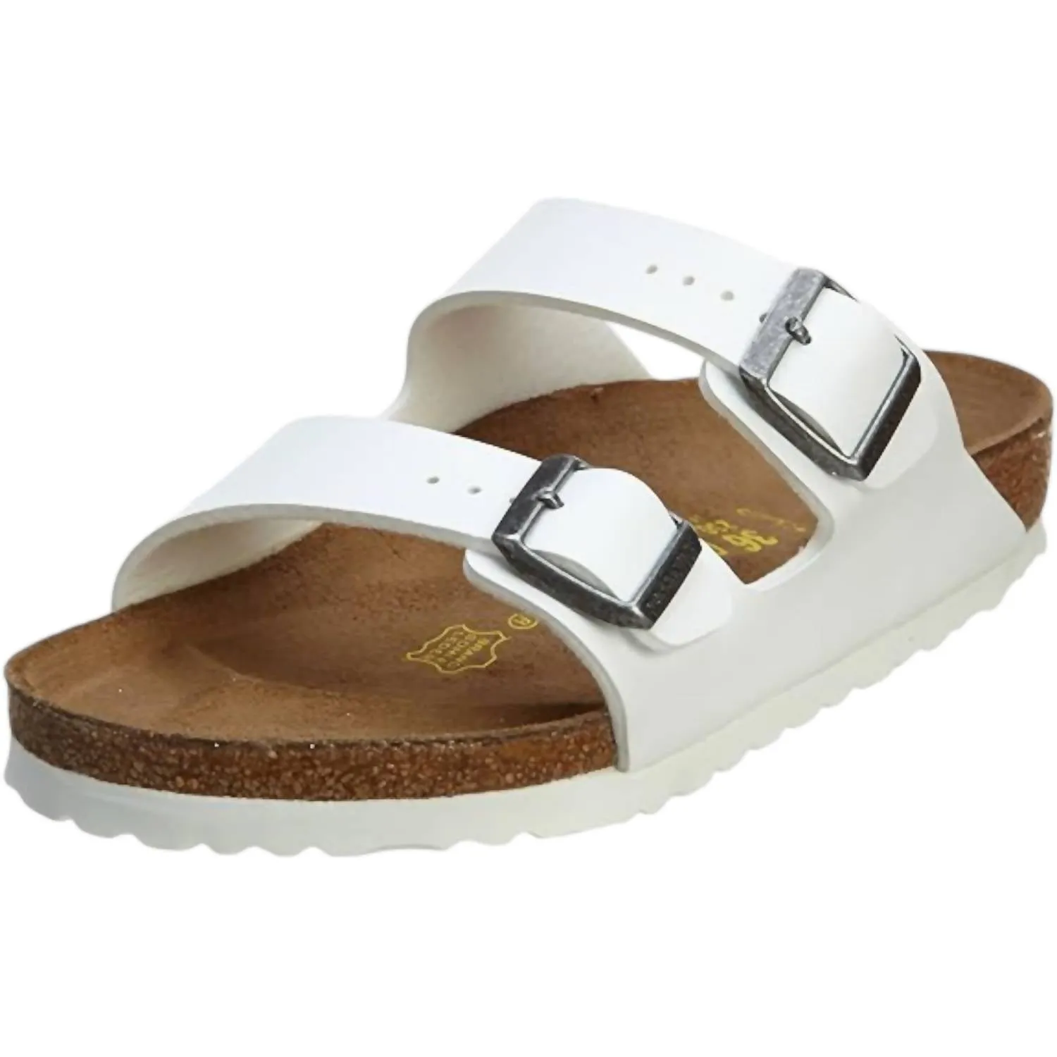 Sandales Arizona Birkoflor pour femmes en blanc