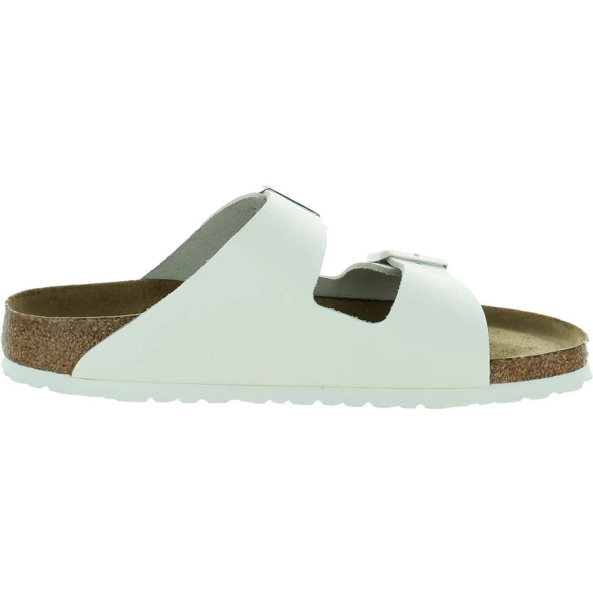 Sandales à glissière pour femmes en cuir avec semelle intérieure douce
