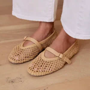 Ballerines Nolita pour femme en couleur tan - chaussures ECCO