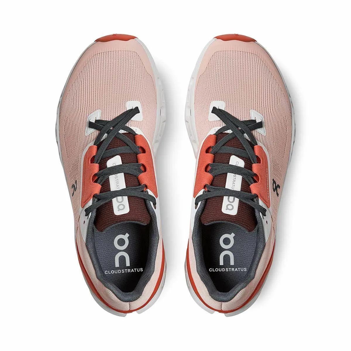 On Cloudstratus pour Femme Rose/Rouge