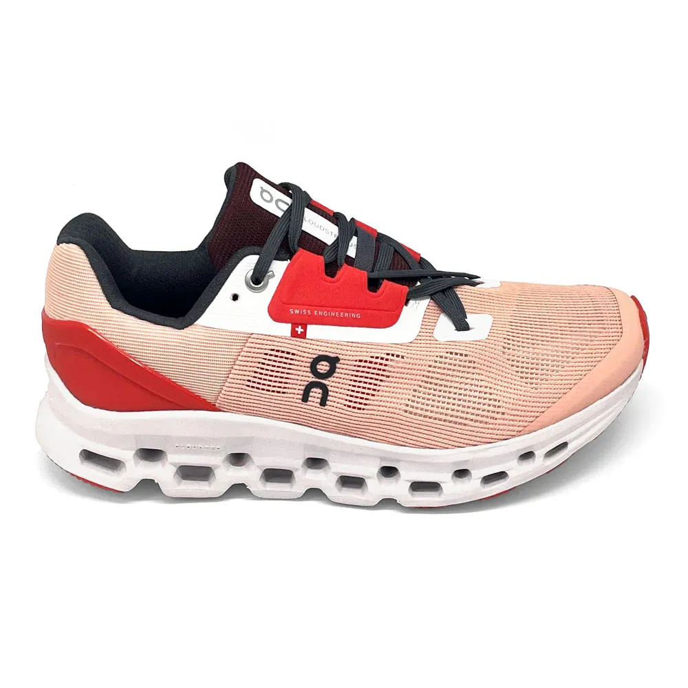 On Cloudstratus pour Femme Rose/Rouge