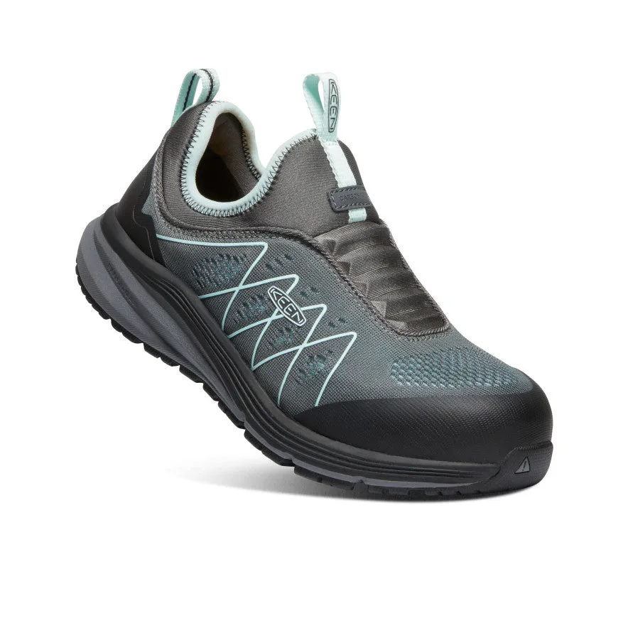 Chaussure Énergétique Vista pour Femmes (Carbon Toe) | Gris Acier/Verre Bleu