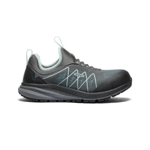 Chaussure Énergétique Vista pour Femmes (Carbon Toe) | Gris Acier/Verre Bleu